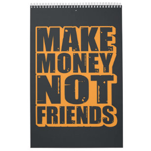 Calendrier Typographie de citation motivante