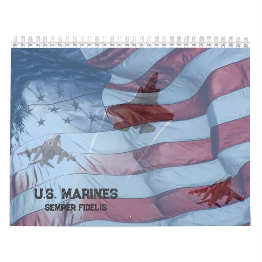 Calendrier U.S. Marines Calendar (Protection)