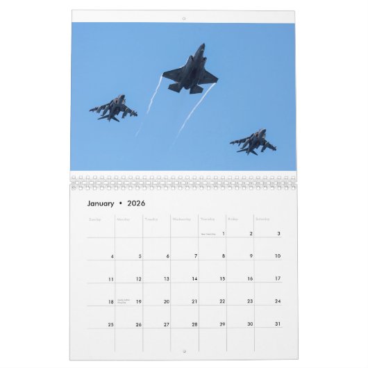 Calendrier U.S. Marines Calendar (Jan 2026)