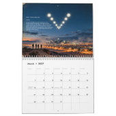 Calendrier UFO 2026 Planificateur mural de science (Mar 2027)