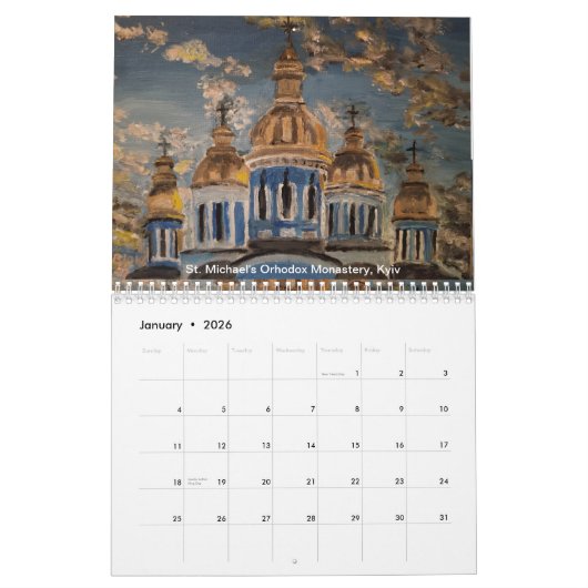 Calendrier Ukraine 2023 (Jan 2026)