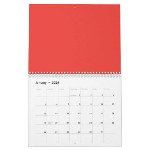 Calendrier Un affichage dynamique des transitions de couleur