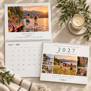 Calendrier Un an avec nos petits-enfants Souvenirs photo