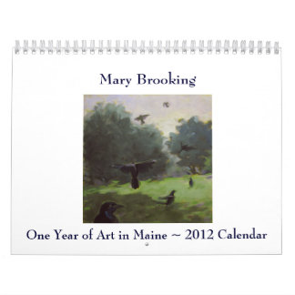 Calendrier Un an d'art au Maine