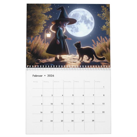 Calendrier Un an de magie et de mystères (Feb 2026)