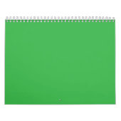Calendrier un arrière - plan vert avec une bordure blanche (Protection)