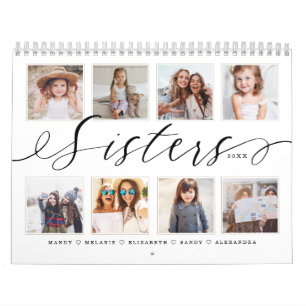 Calendrier Un cadeau pour les soeurs Les soeurs font les mei