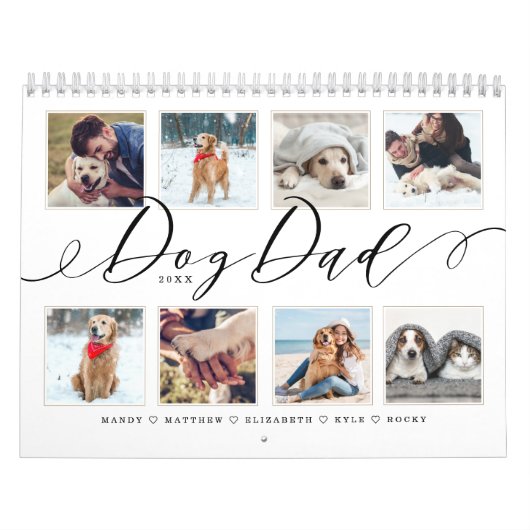 Calendrier Un cadeau pour papa de chien| Histoires de famille (Protection)