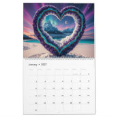 Calendrier Un cœur pour chaque mois (Jan 2027)