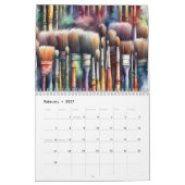 Calendrier Un coin d'artiste (Feb 2027)