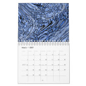 Calendrier Un condensé d'art numérique Abstrait (Mar 2027)