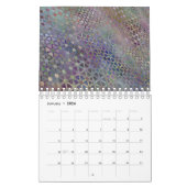 Calendrier Un condensé d'art numérique Abstrait (Jan 2026)