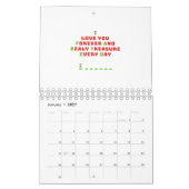 Calendrier Un drôle de message caché (Jan 2027)