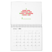 Calendrier Un drôle de message caché (Jan 2026)