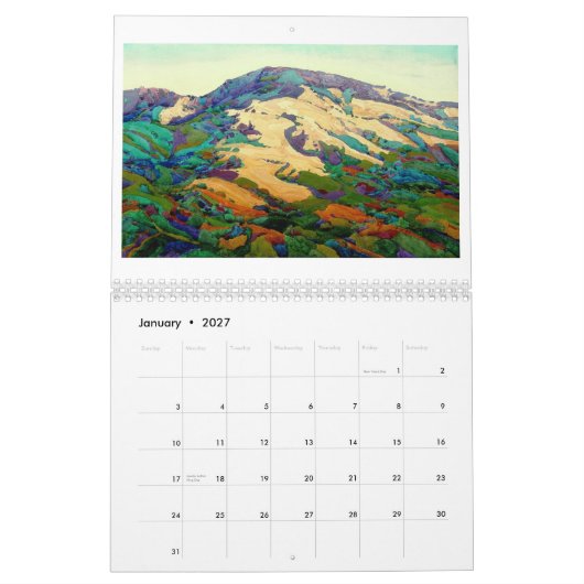 Calendrier Un endroit embrouillé, 2010/2011 (Jan 2027)