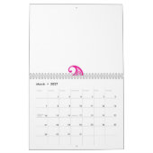 Calendrier Un logo circulaire avec un symbole cardiaque, embo (Mar 2027)