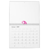 Calendrier Un logo circulaire avec un symbole cardiaque, embo (Jan 2027)