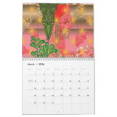 Calendrier un miroir et quelques plantes (Mar 2026)