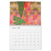 Calendrier un miroir et quelques plantes (Jan 2026)