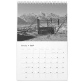 Calendrier Un monde de noir et blanc (Jan 2027)
