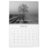 Calendrier Un monde en noir et blanc (Mar 2026)