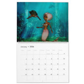 Calendrier Un monde sous-marin merveilleux (Jan 2026)