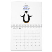 Calendrier Un pingouin heureux (Jan 2027)