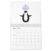 Calendrier Un pingouin heureux (Mar 2026)
