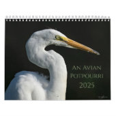 Calendrier Un Potpourri Avian 2025 (Protection)