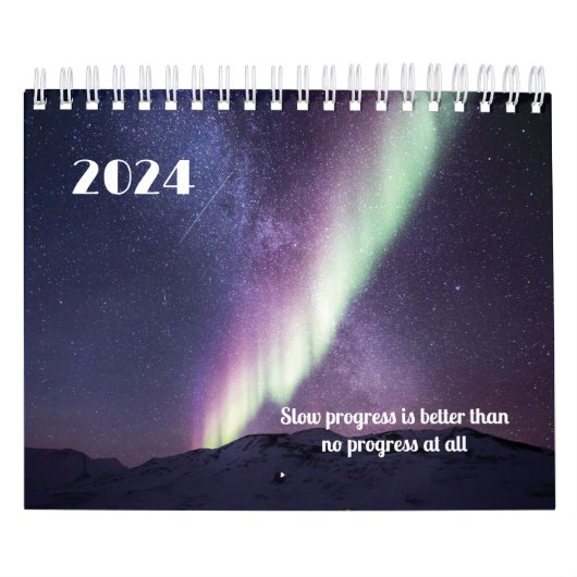 Calendrier Un progrès lent vaut mieux qu'aucun progrès (Protection)