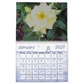 Calendrier Un rose pour chaque saison (Jan 2027)