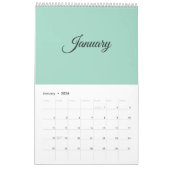 Calendrier Une année 2025 (Jan 2026)