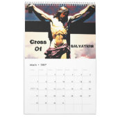 Calendrier Une année avec la table Jésus (Mar 2027)