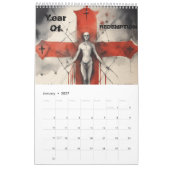 Calendrier Une année avec la table Jésus (Jan 2027)