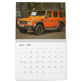 Calendrier Une année avec l'Adventure Car (Mar 2027)