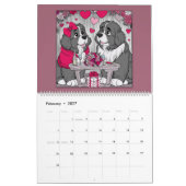 Calendrier Une année colorée de Terre-Neuve (Feb 2027)