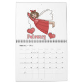 Calendrier Une année d'anges (Feb 2027)