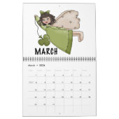 Calendrier Une année d'anges (Mar 2026)