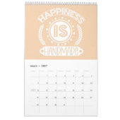 Calendrier Une année d'artisanat (Mar 2027)