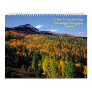 Calendrier "Une année de couleurs d'automne"
