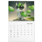 Calendrier Une année de dragons délicieux et adorables (Mar 2026)