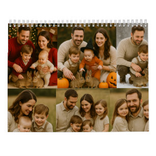 Calendrier Une année de joie : Moments en famille