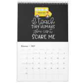 Calendrier Une année de motivation des enseignants (Feb 2027)