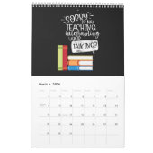 Calendrier Une année de motivation des enseignants (Mar 2026)