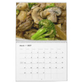 Calendrier Une année de nourriture (Mar 2027)