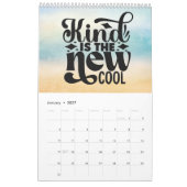 Calendrier Une année de pensée positive (Jan 2027)