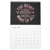 Calendrier Une année de vibrations positives (Jan 2027)