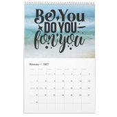 Calendrier Une année de vibrations positives (Feb 2027)