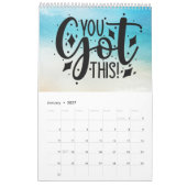 Calendrier Une année de vibrations positives (Jan 2027)