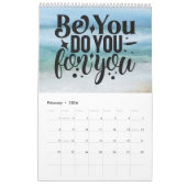 Calendrier Une année de vibrations positives (Feb 2026)